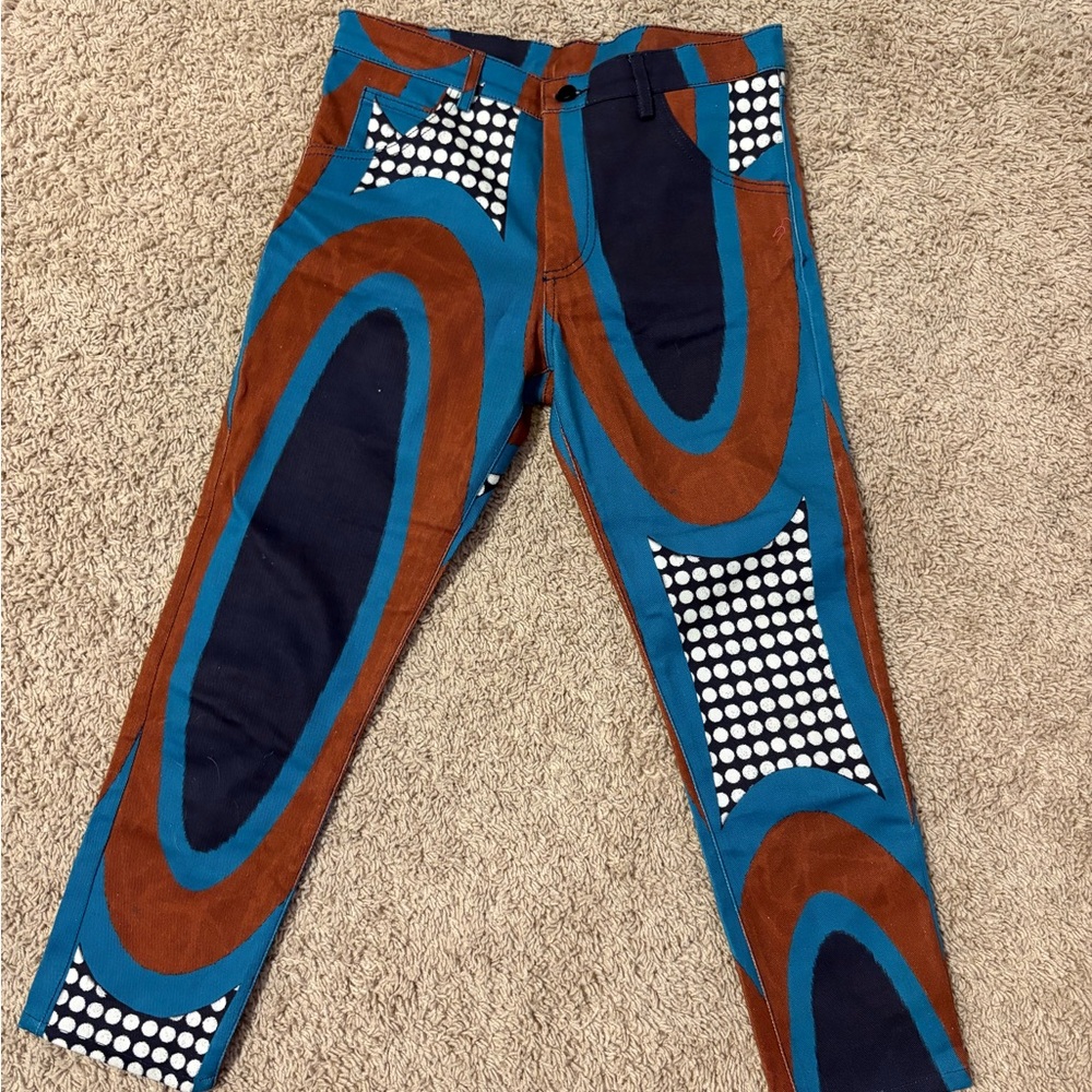 Stylish Multicolor Straight Leg Pants